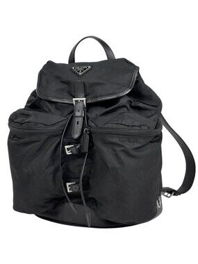 Prada Backpack Nylon Nero